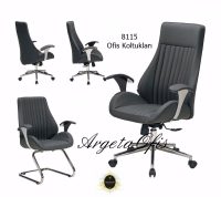 Şık dikiş detayları ile modern bir görünüm sunan lüks Ergonomik 8115 Müdür Koltukları